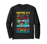 Quilting Knitting Crochet Sewing Machine Fabric Crafting Long Sleeve T-Shirt