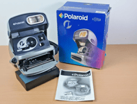 Polaroid Instant Camera P 600 Silver Uses 600 Film