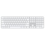 Apple Magic Keyboard with Touch ID and Numeric Keypad for Mac models with Apple silicon - US English - White Keys ​​​​​​​