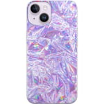 Apple iPhone 14 Transparent Mobilskal Glitter