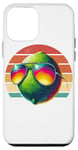 Coque pour iPhone 12 mini Rétro Sunset Lunettes De Soleil Citron Vert Citrons Verts