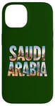 Coque pour iPhone 14 Tenue de voyage de vacances en Arabie Saoudite