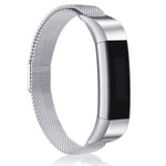 Fitbit Alta HR      Milanese Loop Strap   Silver