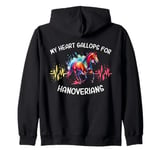 Hanoverian ECG Horse Riding Hanoverian Zip Hoodie