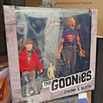 NECA THE GOONIES 1985 CHUNK & SLOTH 8" CLOTHED ACTION FIGURE 2 PACK SET NEW mint