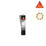 Lot de 12 colles mastic multi-usages SIKA Sikaflex 221 - Gris acier - 300ml