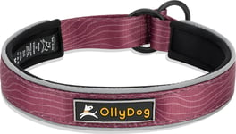 OllyDog OllyDog Martingale Reflective Comfort Collar Rosewood S, Rosewood