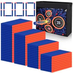 1000 Refill Darts Foam Ammunition Compatible with Nerf Gun Elite, Darts Bullets fit for N-Strike Elite Series Blasters, Dart Accessories with Shooting Practice Target Storage Mesh Bag