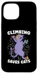 iPhone 15 Climbing Saves Cats Climbing Wall Bouldering Rock Climbing Case