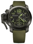 Graham Watch Chronofighter Oversize Ceramic Celcius Bezel Green