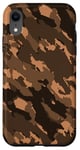 Coque pour iPhone XR Beige Style Motif Camouflage