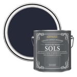 Rust-Oleum Peinture Bleu Marine Résistante aux rayures pour Sols, Finition Mate - Odyssée 2.5L