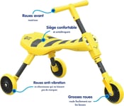 Scuttlebug 3 Wheel Bumblebee Foldable Ride On Tricycle