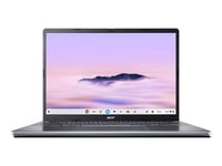 Acer Chromebook Plus 514 CBE574-1T - AMD Ryzen 5 - 7520C / jusqu'à 4.3 GHz - Chrome OS - Radeon 610M - 16 Go RAM - 128 Go SSD - 14" IPS écran tactile 1920 x 1200 - Wi-Fi 6E - gris acier - clavier : Belge