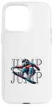 Coque pour iPhone 15 Pro Max Snowboard freestyle freeride sports d'hiver en poudreuse