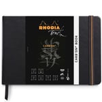 Rhodia Touch Carb’On A5 Sketchbook 120g Svart papper