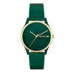 Lacoste Analogue Quartz Watch for Women Collection Crocodelle with Silicone Bracelet