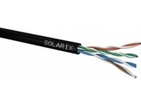 Installationskabel Solarix Utomhus Utp, Cat5e, Tråd, Pe, Box 100M Sxkd-5E-Utp-Pe