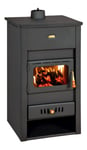 Poêle à bois avec bouilleur et avec dessus en fonte -Prity K2 CP W13  - 15 kw