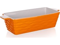 Bankett Ceramic Cake 29X12 Cm Orange Banquet