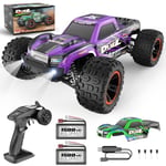 HAIBOXING Voiture Télécommandée Tout Terrain 1/14 39km/h RC Voiture à Grande Vitesse 4WD 2.4GHz RC Monster Truck avec 2 Batterie 40min+ pour RC Buggy Jouet de Passe Temps pour Adultes et Enfants