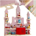 Tectake - tagère murale MyLittleStory Princess Castle, jusqu'à 22 Tonies - Étagère, étagère murale, étagère pour figurines