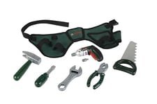 Theo Klein 8493 Bosch Tool Belt I With Ixolino Battery-Powered Cordless Screwdriver and Lots of Tools I Dimensions: 76 cm x 24 cm x 4.5 cm I Toy for Children Aged 3 Years and up