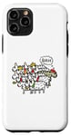 Coque pour iPhone 11 Pro Anti Christmas Bah Humbug Mouton