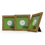 Glorious Vinyl Frame Set 7" - Rosewood Vinylramme 3 stk.