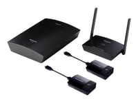 Panasonic Pressit Ty-Wpsc1 Usb-C Basic Set - 2 Panasonic Ty-Wpbc1 Transmitters, Panasonic Dpvf3516za/X1 Conversion Adapter, Panasonic Ty-Wpr1 Receiver - Trådlös Förlängningsenhet För Video - Sändare - 1Gbe, 802.11A, 802.11B/G/N, Wi-Fi 5 - 10Base-T,