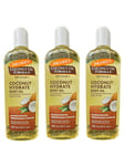 3x Palmer's Coconut Hydrate Body Oil With Vitamin E 250ml