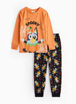 Bluey Halloween Pumpkin Printed Long Sleeve Pyjamas 4-5 years Orange Years male