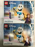 LEGO 41169 Disney Frozen II Olaf x 2 pieces ~ NEW lego sealed~