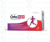 Activlab OrtoFLEX Joint & Bone Support - 30 Orange Flavour Sachets with Collagen