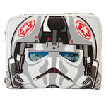 Loungefly - Disney - Star Wars - Pilot Helmet - Wallet - Exclusivité Amazon - Porte-Monnaie Mignon à Collectionner - Idée de Cadeau - Étui Porte Cartes avec Plusieurs Fentes pour Les Cartes