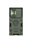 Nillkin CamShield Armor Pro case for Samsung Galaxy S23 Ultra (dark green)