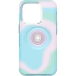 OtterBox OTTER + POP SYMMETRY CLEAR SERIES for iPhone 14 Pro - GLOWING AURA (Pink)