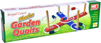 Wooden Garden Quoits Traditional Style Outdoor Hoopla Game