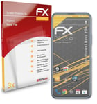 atFoliX 3x Film Protection d'écran pour Huawei Nova Y9a mat&antichoc