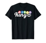 Bingo King Game Bingo Players Gift Funny Lucky T-Shirt