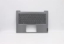 Lenovo ThinkBook 14-IIL Keyboard Palmrest Top Cover Turkish Grey 5CB0W44434