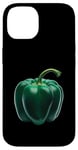 Coque pour iPhone 14 Poivron vert