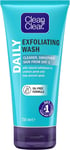 New Clean Clear Exfoliating Oil Free Daily Wash 150ml CLEAN CLEAR Exfoliating U