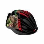 Casque Junior T-Rex Rouge MVTEK - Taille Unique 52/56cm, Certifié EN1078 Mvtek