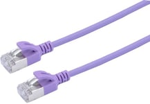 Prokord Nettverkskabel Lszh Rj-45 Cat6a 2.5m Lilla