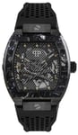 Automatique Montre Homme PHILIPP PLEIN THE SKELETON PWBAA0221 Silicone Noir