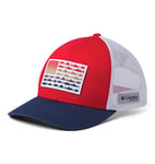 Columbia Casquette Unisexe PFG en Maille avec Fermoir à Clipser en Forme de Drapeau de Poisson