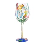 Lolita 6009219 Designs Bejeweled Butterfly Verre à vin peint à la main 440 ml