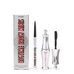 Benefit Cosmetics New Bigtime Brow Mini Set In shade 4 WARM DEEP BROWN - 2pc