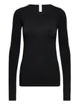 Hillevi Cashmere Top Black Swedish Stockings